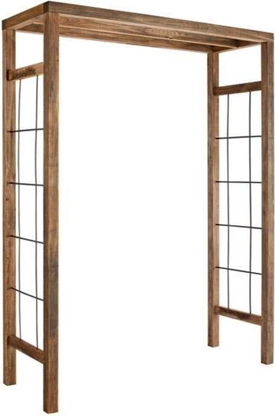 Moderne rozenboog 160 x 60 x 214 cm set van 2 stuks