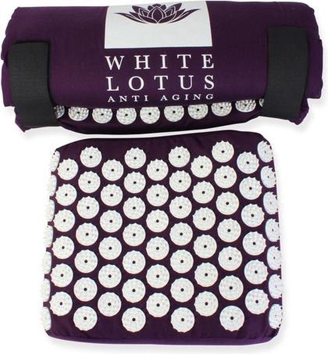Tapis / coussin d'acupression Lotus blanc | bol.com