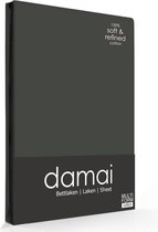 Damai - Laken - Katoen - 160x260 cm - Anthracite