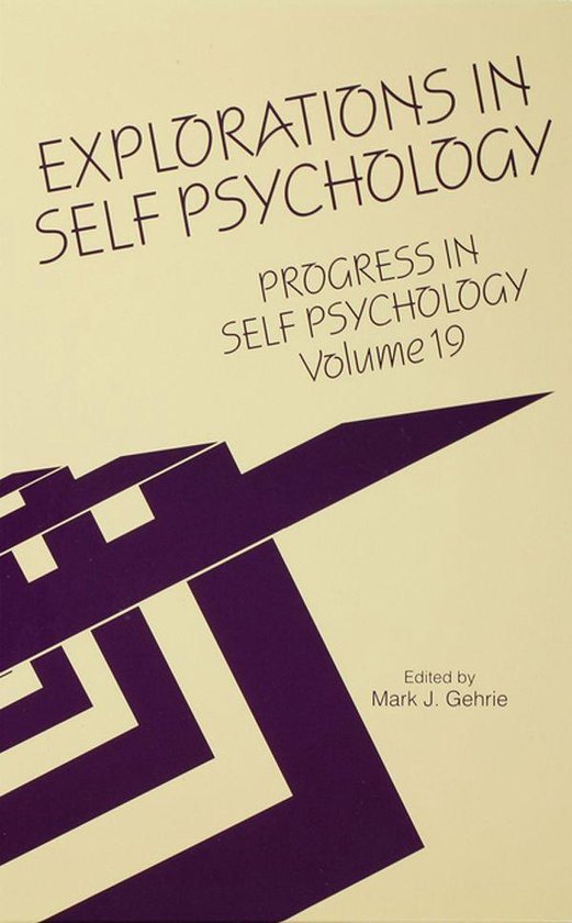 Progress in Self Psychology, V. 19 - cover