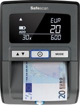 Safescan valsgelddetector 155S met 7-voudige valsgelddetectie grijs