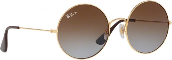 Bol Com Sportbrillenshop Ray Ban Ja Jo Gold Brown Gradient Polarized Maat Medium 50