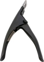Zwarte Tipknipper - Nagelknipper kunstnagels Zwart - KELERINO.