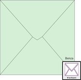 Benza Wenskaart Enveloppen - Vierkant 14 x 14 cm - Vintage groen - Oud groen - 50 stuks
