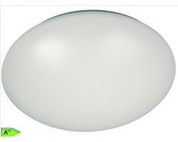 Product: Goedkope Plafondlamp - 36cm - Wit - 1 fitting, van het merk 