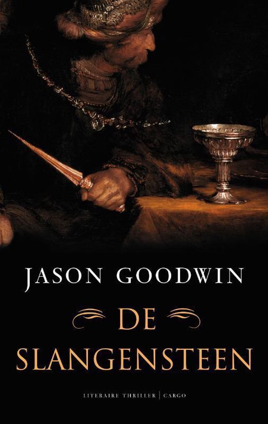 Cover van het boek 'De slangensteen' van Jan Goodwin