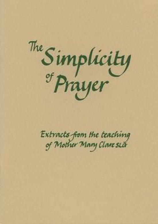 The Simplicity of Prayer