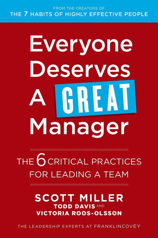 Everyone Deserves a Great Manager - cover