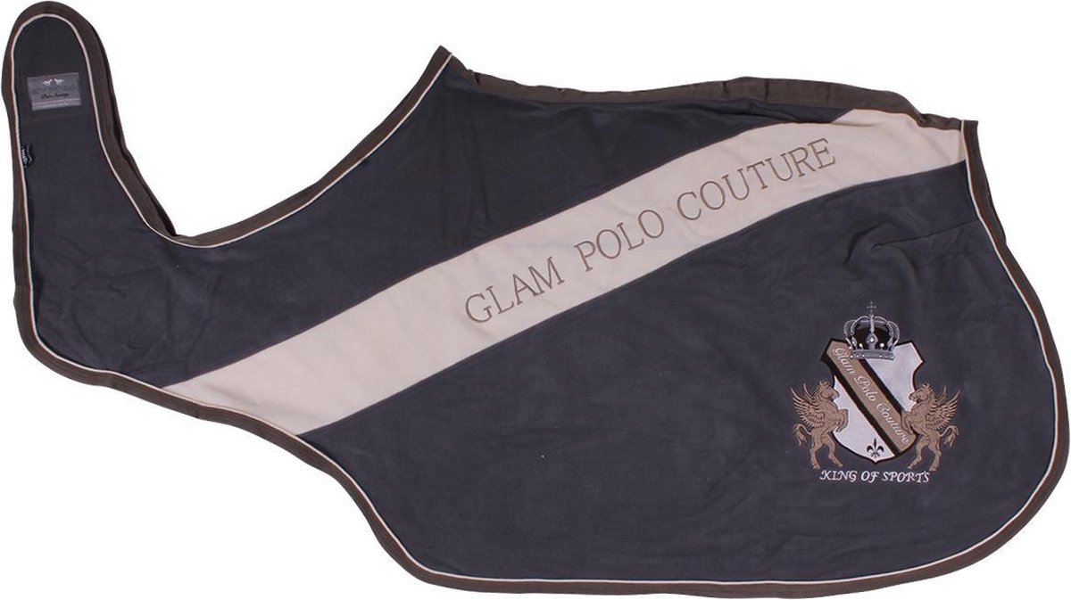 Hv Polo Uitrijdeken Crown Sports Fleece - Grey - m | bol.com