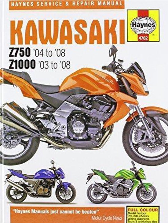 Kawasaki Z750 and Z1000 Service and Repair Manual