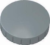 Maul magneet MAULsolid,  diameter 32 x 8,5 mm, grijs, doos met 10 stuks
