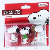 Snoopy speelfiguren set 3-delig Schleich