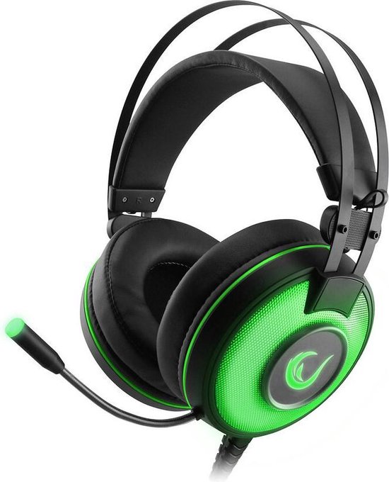 Rampage Gaming Headset ALPHA-X – Dolby 7.1 Surround Sound – PC-PS4-XBOX One – SN-RW66-Groen