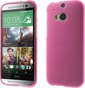 HTC One M8 TPU Case Frosted Rose