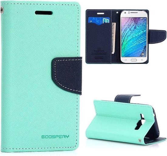 handicap tarwe Zakenman Mercury Diary - Samsung Galaxy J1 Hoesje - Bookcase - Mintgroen | bol.com