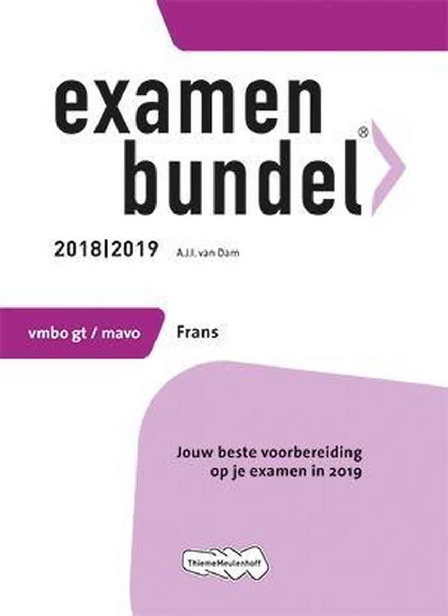 Examenbundel vmbo-gt/mavo Frans 2018/2019