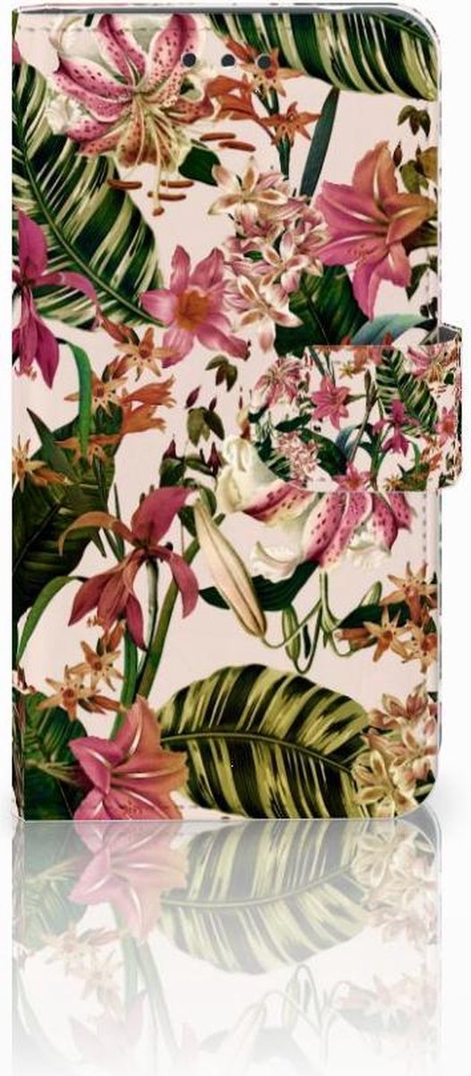 Book Case voor Nokia 2 Hoesje Flowers