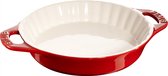 Staub taartschaal - rond - 24 cm - kers