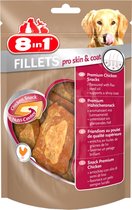 8in1 Fillets Pro Skin & Coat - Kip - Hondensnacks - 80 g