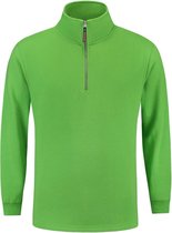 Tricorp 301010 Sweater Ritskraag Lime maat XXXL