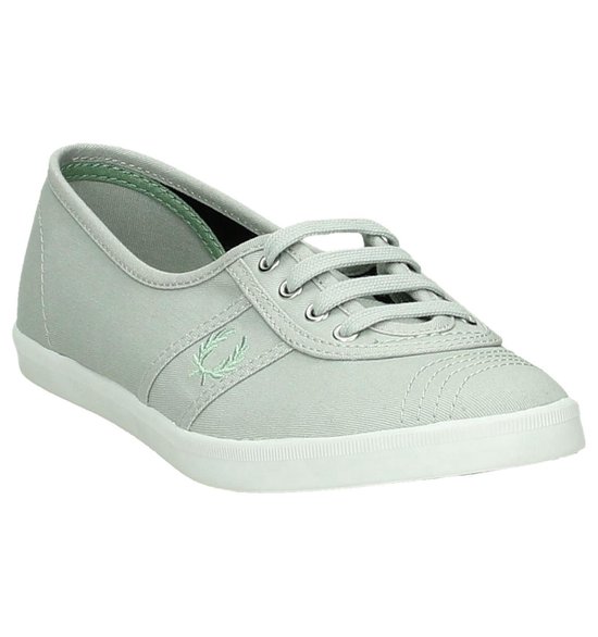 Fred Perry - B 8256w - Slip-on sneakers - Dames - Maat 41 - Grijs - C95  -Dolphin/Green Bay | bol.com