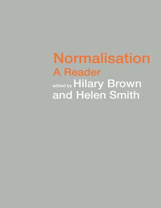 Normalisation - cover