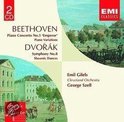 Beethoven: Piano Concerto no 5, etc;  Dvorak / Gilels, Szell