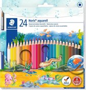 STAEDTLER Noris aquarell  kleurpotlood - set 24 kleuren