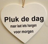 Pluk de dag wit