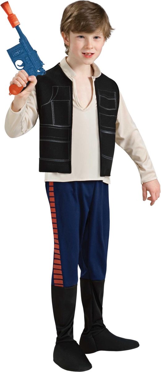 RUBIES ES - Han Solo Star Wars pak voor kinderen - 110/116 (5-6 jaar) - Kinderkostuums