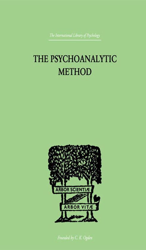 The Psychoanalytic Method - cover