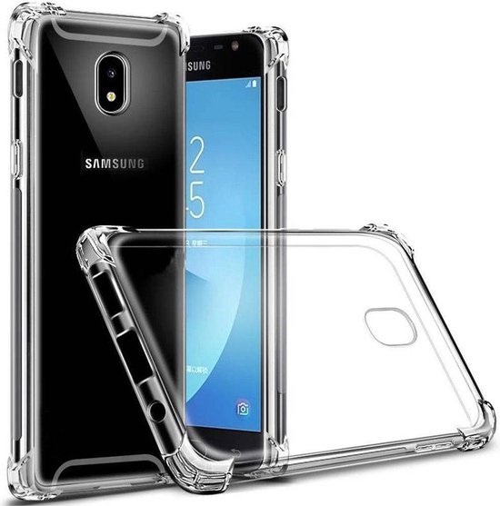 Vergelijken buitenste Geniet Transparant TPU Hoesje met versterkte randen voor Samsung Galaxy J3 2017 |  bol.com