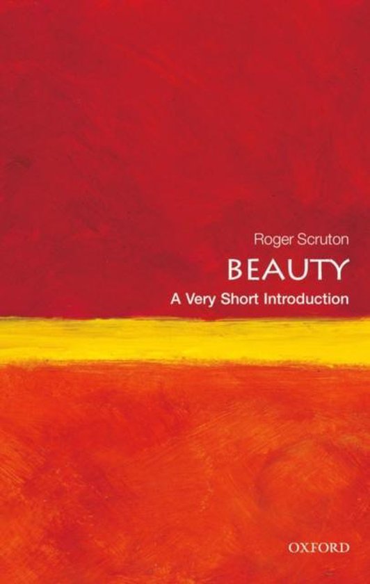 Beauty A Very Short Introduction - cover