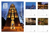 Donker Utrecht - verjaardagskalender - 24x34 cm - 12 avondfoto's van de Utrechtse binnenstad