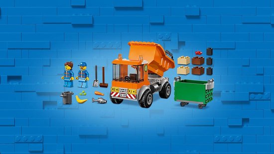 LEGO City 4+ Vuilniswagen - 60220 - LEGO