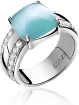 ZINZI zilveren ring turquoise ZIR623T