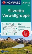 Silvretta, Verwallgruppe 1:50 000