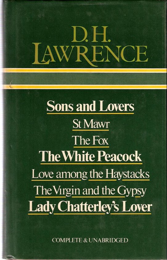 Sons and lovers st mawr the fox the white peacock love among the