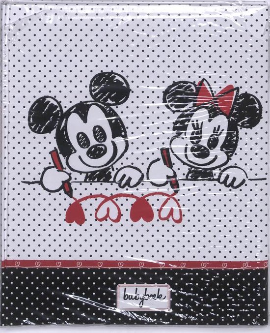 Cover van het boek 'Mickey & Minnie Babyboek'