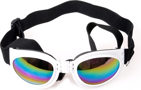 OneTigris Hondenbril Zonnebril UV400 - Wind- & Stofdicht Voor Outdoor Avontuur Maat L