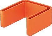 OBO afd pl montagerail/-profiel US KR, kunstst, oranje, le 25mm