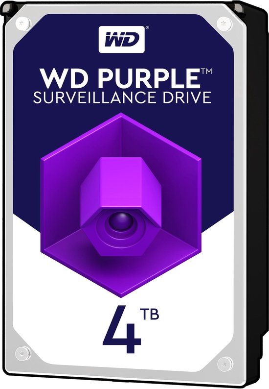 Western Digital WD Purple - Interne harde schijf 3.5" - 4 TB
