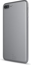 BeHello - iPhone 6s Plus Hoesje - Zachte Back Case Soft Touch Gel Zilver