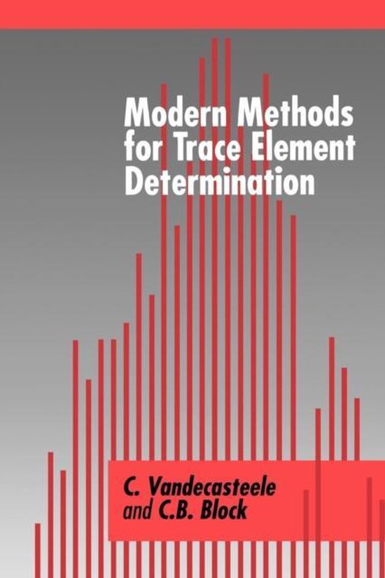 Modern Methods For Trace Element Determination - cover