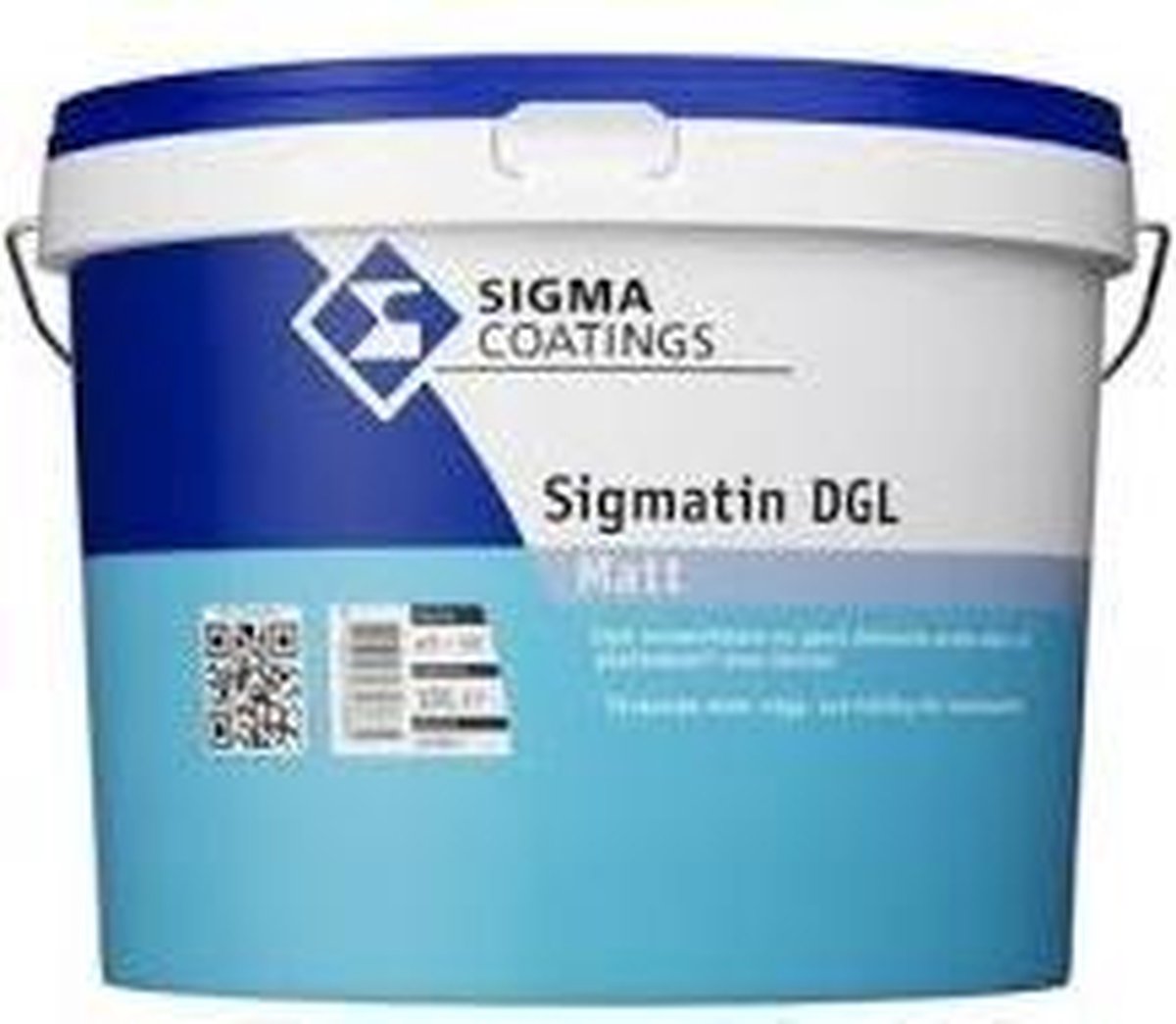 Sigmatin DGL Matt RAL 9010 Gebroken wit 10 Liter