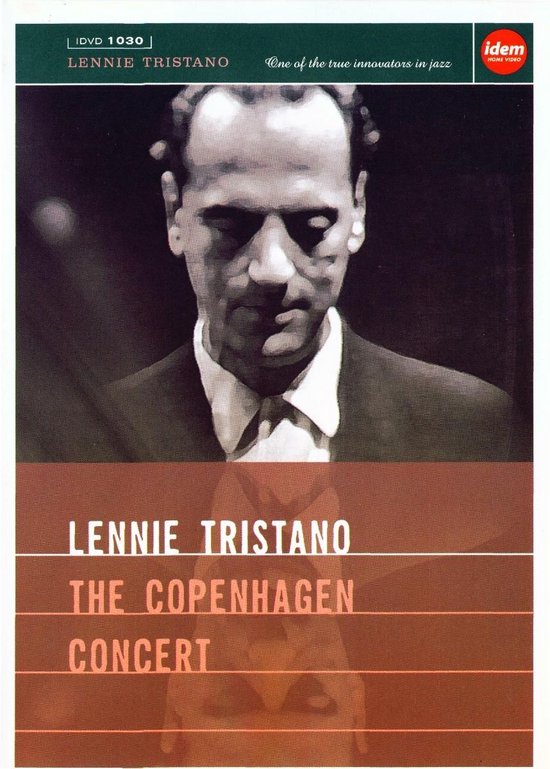 Cover van de film 'Lennie Tristano - The Copenhagen Concert Dvd'