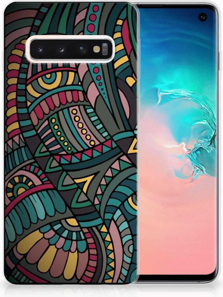 Samsung Galaxy S10 TPU bumper Aztec