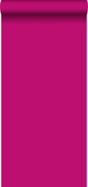 Origin behang effen fuchsia roze | 347452 | 53 x 1005 cm|