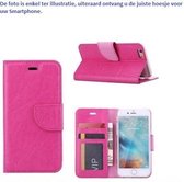 PaxxMobile Basixx Cover voor Samsung Galaxy A3 2016 A310 Boek Cover Book Case Pink
