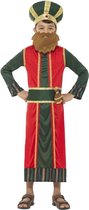 Koning Caspar kostuum voor jongens 3-koningen kerst kostuum 145-158 (10-12 jaar)